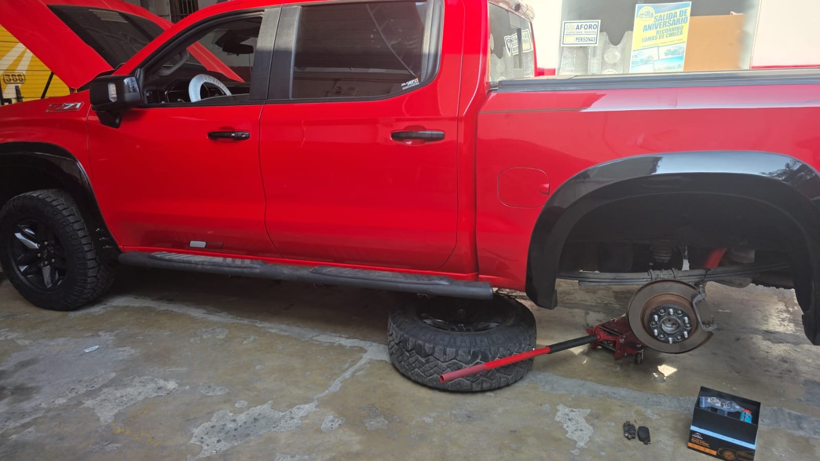 Vehículos en atención