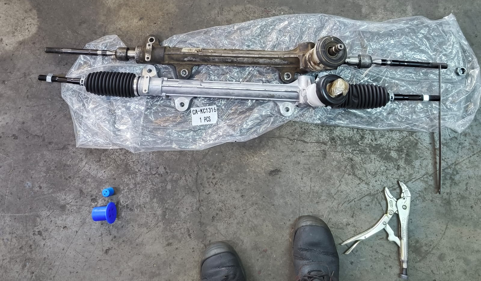 Reparación de sistemas de dirección e hidráulicos